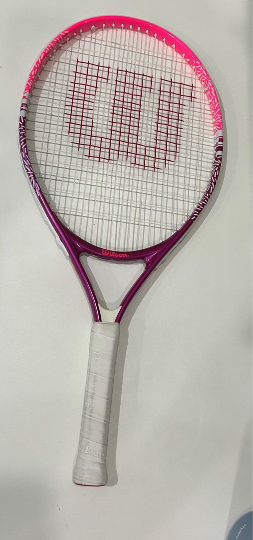 Wilson ultra uv jr 23 pink recreation racket, Sports Equipment, Sports ...