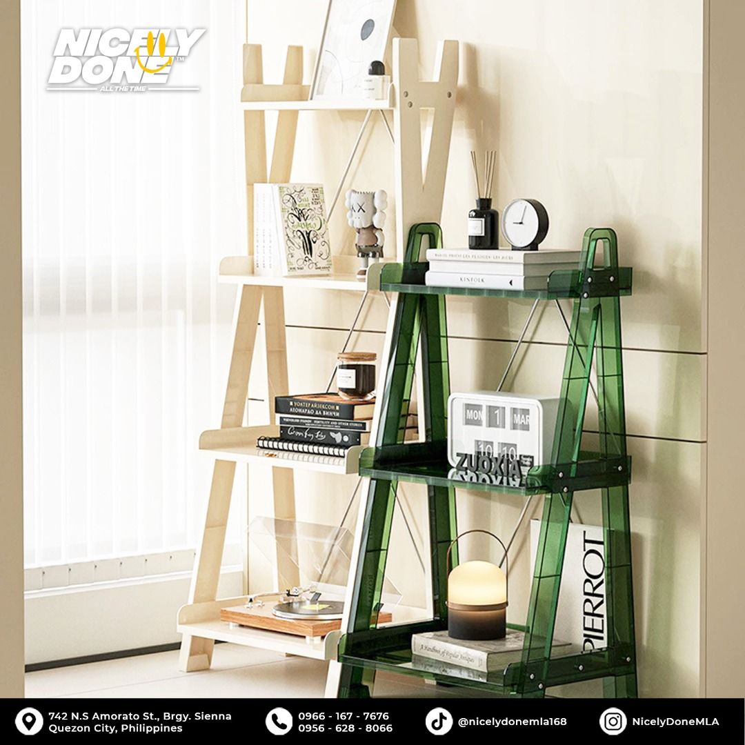 4 layers - 🌟 A Flexible Storage Solution for Every Room! ✨ (Category: Storage Boxes & Baskets) located in Makati City. Submitted by nicelydonemla168 (Listing ID 1351647486, Image 1). Description: Our Nicelydone Multi-Layer Moveable Shelf blends contemporary style with practical storage, ideal for organizing and upgrading any space. 💰 Prices: 2 Layers - ₱3,500 3 Layers - ₱4,500 4 Layers - ₱5,500 💡 Why You’ll Love It: ✅ Multi-Layer Design – Prov