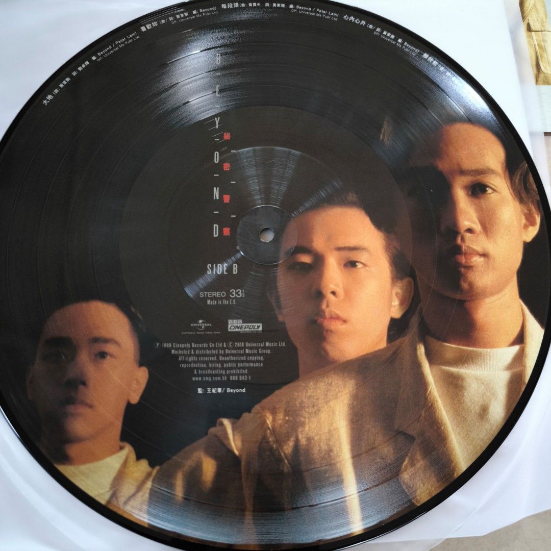 beyond 秘密警察 レコード LP香港 オリジナル盤 【公式通販】