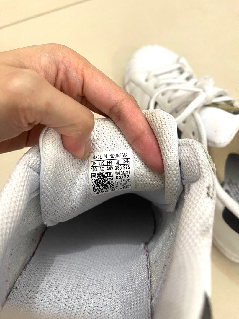 Adidas Superstar Men (Category: Sneakers) located in Manila. Submitted by praynes (Listing ID 1351671850, Image 2). Description: Adidas Superstar Size US 10 1/2 Bought in US Used once Needs cleaning only.