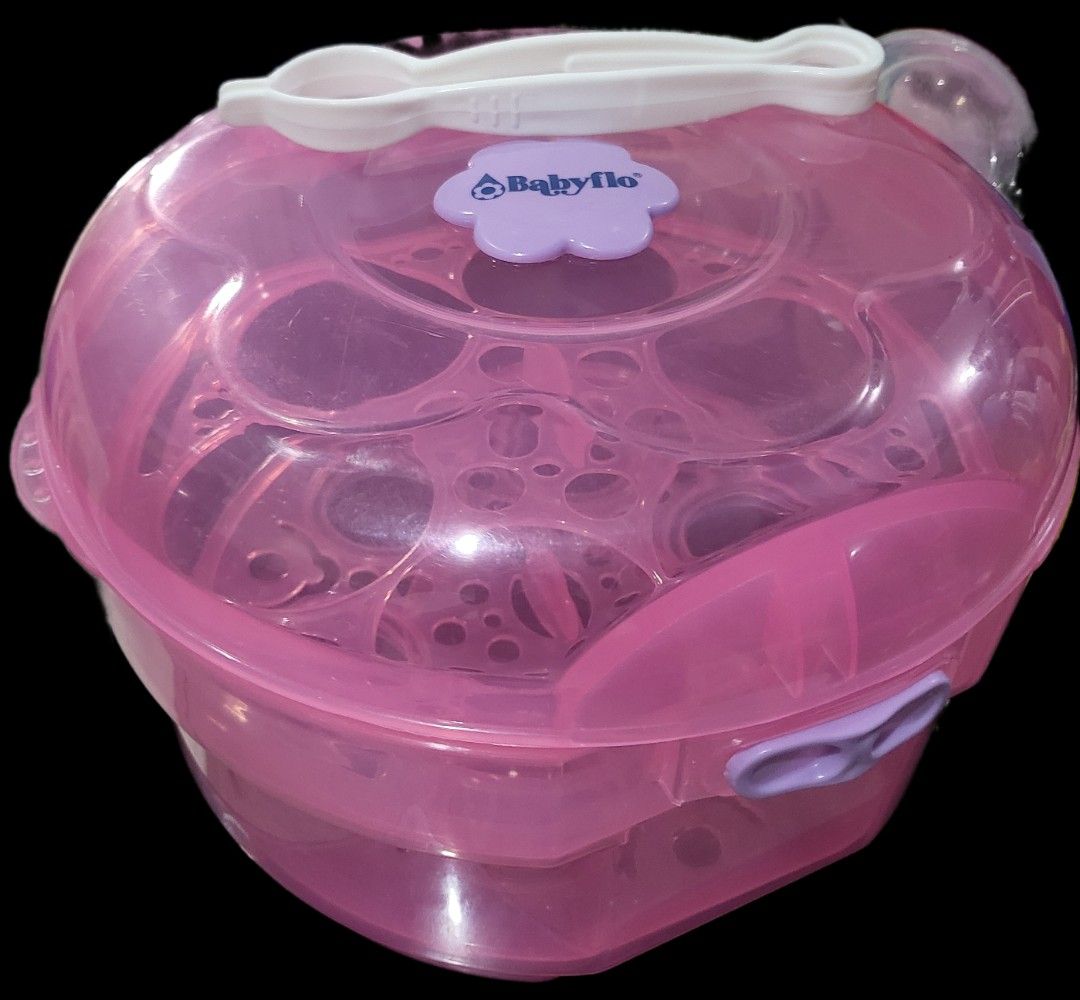 Babyflo microwave sterilizer (Category: Soothers & Pacifiers) located in Las Pinas. Submitted by jacobstoyland (Listing ID 1351699725, Image 1). Description: For lalamove only since its bulky.