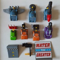 Cars 2 Cars Combat Action Agent Finn Mcmissile Grem Holly Pacer Mattel ...