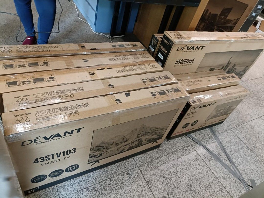 Devant and hisense Brandnew TV (Category: TV) located in Manila. Submitted by ash.brielle (Listing ID 1351614751, Image 1). Description: ➡️ DEVANT & HISENSE SMART TV ➡️ WITH WALL BRACKET ✅ ➡ WITH WARRANTY RECEIPT ➡️ BRANDNEW ✅ ➡️ w/ WARRANTY PARTS & SERVICE ( Home service ) ➡️ 7 DAYS REPLACEMENT ( Factory defect ) ➡️ Mode of payment ➡️ CASH PAYMENT/ GCASH / BANK TRANSFER ✅ ➡️ WE OFFER CASH ON DELIVERY ‼️ ✅SAME DAY DELIVERY ➡️ PM ME FOR MORE DETAI