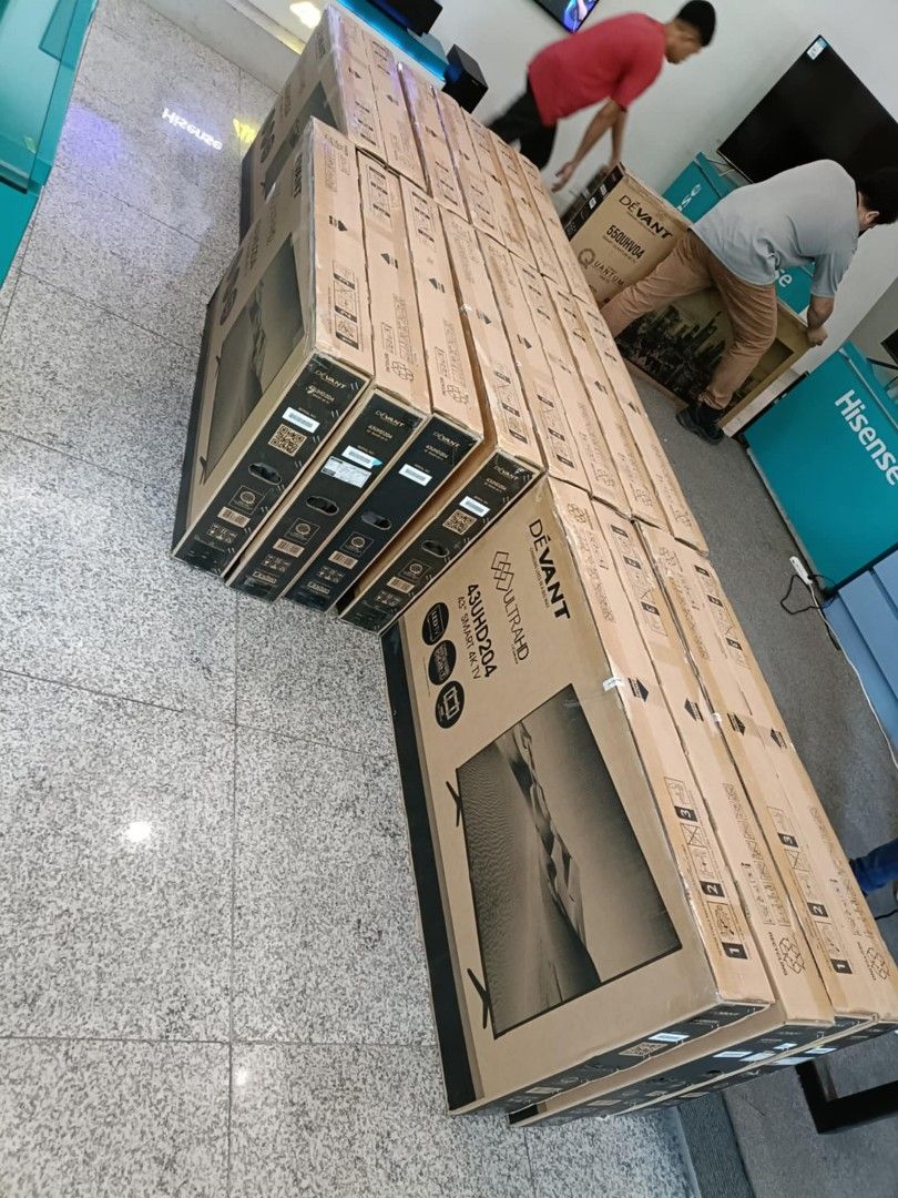 Devant and hisense Brandnew TV (Category: TV) located in Manila. Submitted by ash.brielle (Listing ID 1351614751, Image 2). Description: ➡️ DEVANT & HISENSE SMART TV ➡️ WITH WALL BRACKET ✅ ➡ WITH WARRANTY RECEIPT ➡️ BRANDNEW ✅ ➡️ w/ WARRANTY PARTS & SERVICE ( Home service ) ➡️ 7 DAYS REPLACEMENT ( Factory defect ) ➡️ Mode of payment ➡️ CASH PAYMENT/ GCASH / BANK TRANSFER ✅ ➡️ WE OFFER CASH ON DELIVERY ‼️ ✅SAME DAY DELIVERY ➡️ PM ME FOR MORE DETAI