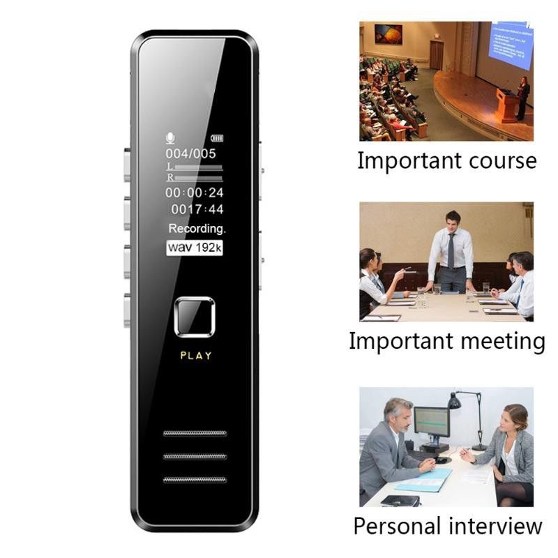 Digital Mini Spy Voice Sound Recorder Handheld Audio Recording Voice Activated Recorder MP3 player62863086103426112