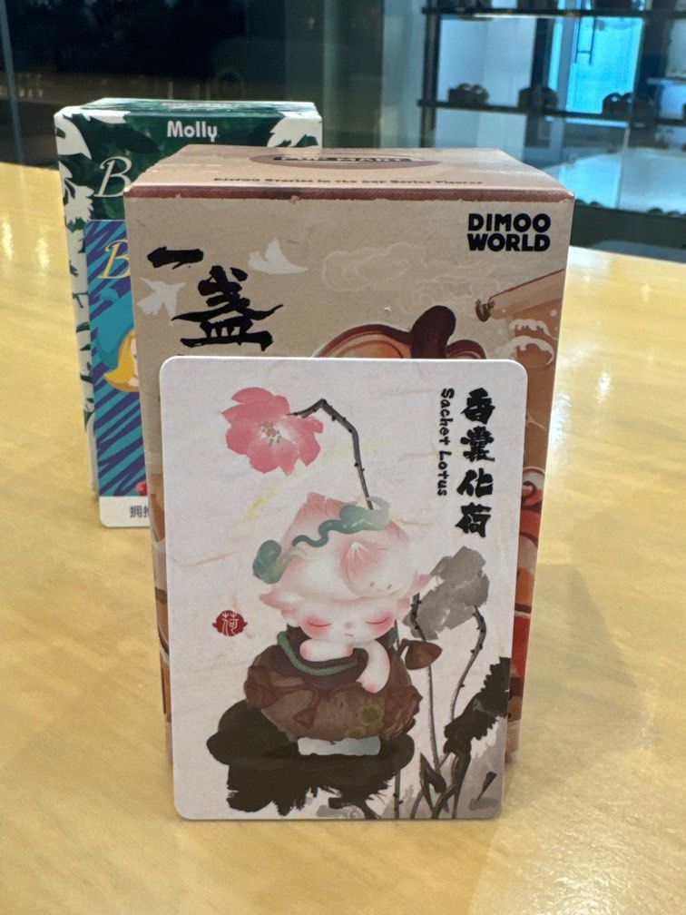 Dimoo cup in a series (Category: Coffee & Tea Tableware) located in Taguig. Submitted by kimdeclutterss (Listing ID 1351699631, Image 1). Description: Sachet Lotus.