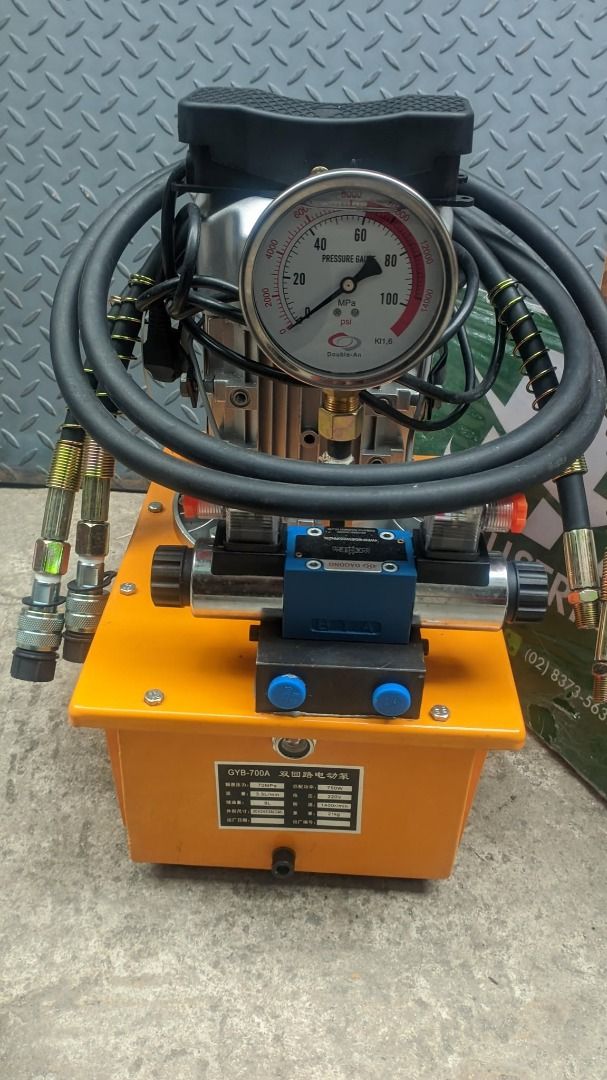 Double Action Electric Hydraulic Pump (Category: Industrial Equipment) located in Cavite. Submitted by cahelloedward (Listing ID 1351651387, Image 2). Description: HAYAI INDUSTRIAL TOOLS SUPPLY 𝐊𝐢𝐧𝐝𝐥𝐲 𝐂𝐚𝐥𝐥/𝐌𝐞𝐬𝐬𝐚𝐠𝐞 𝐮𝐬 𝐟𝐨𝐫 𝐲𝐨𝐮𝐫 𝐪𝐮𝐞𝐬𝐭𝐢𝐨𝐧𝐬 𝐚𝐧𝐝 𝐨𝐭𝐡𝐞𝐫 𝐢𝐧𝐪𝐮𝐢𝐫𝐢𝐞𝐬. 𝐀𝐋𝐋 𝐏𝐑𝐈𝐂𝐄𝐒 𝐀𝐑𝐄 𝐒𝐔𝐁𝐉𝐄𝐂𝐓 𝐓𝐎 𝐂𝐇𝐀𝐍𝐆𝐄 𝐖𝐈𝐓𝐇𝐎𝐔𝐓 𝐏𝐑𝐈𝐎𝐑 𝐍𝐎𝐓𝐈𝐂𝐄. Item: Double Action Electric Hydraulic Pu