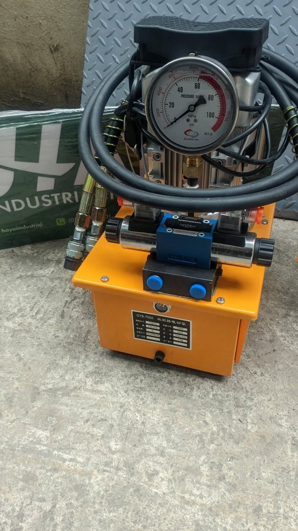 Double Action Electric Hydraulic Pump (Category: Industrial Equipment) located in Cavite. Submitted by cahelloedward (Listing ID 1351651387, Image 3). Description: HAYAI INDUSTRIAL TOOLS SUPPLY 𝐊𝐢𝐧𝐝𝐥𝐲 𝐂𝐚𝐥𝐥/𝐌𝐞𝐬𝐬𝐚𝐠𝐞 𝐮𝐬 𝐟𝐨𝐫 𝐲𝐨𝐮𝐫 𝐪𝐮𝐞𝐬𝐭𝐢𝐨𝐧𝐬 𝐚𝐧𝐝 𝐨𝐭𝐡𝐞𝐫 𝐢𝐧𝐪𝐮𝐢𝐫𝐢𝐞𝐬. 𝐀𝐋𝐋 𝐏𝐑𝐈𝐂𝐄𝐒 𝐀𝐑𝐄 𝐒𝐔𝐁𝐉𝐄𝐂𝐓 𝐓𝐎 𝐂𝐇𝐀𝐍𝐆𝐄 𝐖𝐈𝐓𝐇𝐎𝐔𝐓 𝐏𝐑𝐈𝐎𝐑 𝐍𝐎𝐓𝐈𝐂𝐄. Item: Double Action Electric Hydraulic Pu
