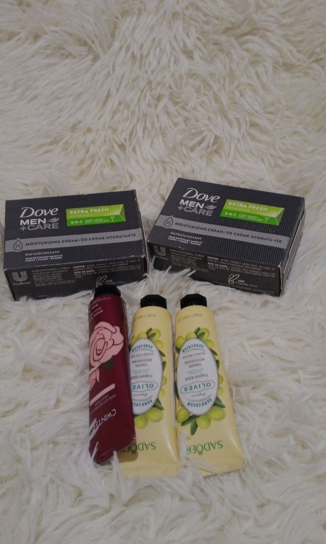 Dove Men Plus Care Bath Soap (Category: Bath) located in Dasmarinas. Submitted by monching123 (Listing ID 1351664043, Image 1). Description: Dove Men Plus Care Bath Soap 106 gm with free 5 hand soap 30gm each.