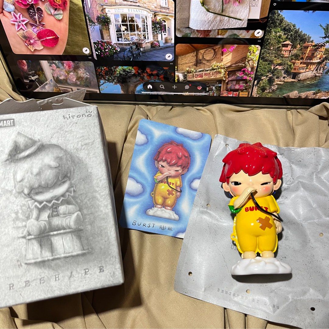 Hirono reshape burst (Category: Designer & Blind Box Toys) located in San Fernando. Submitted by toki0 (Listing ID 1350900403, Image 1). Description: NO FLAWS AT ALL bought from popmart moa mop: gcash mod: jnt/ggx/sdd loc: pampanga.
