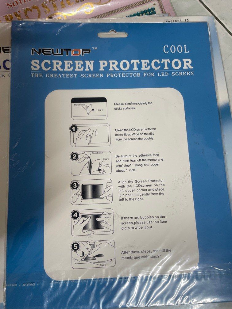 IPad 2 screen protector (Category: Other Accessories) located in Kuala Lumpur. Submitted by watermelonsweet_7 (Listing ID 1351708376, Image 2). Description: .
