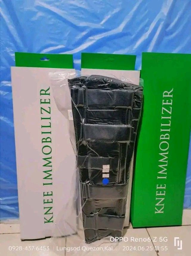 Knee immobilizer (Category: Other Assistive Aids) located in Quezon City. Submitted by gentlewater_b4735d (Listing ID 1351703460, Image 2). Description: cash on delivery gcash accepted same day delivery.
