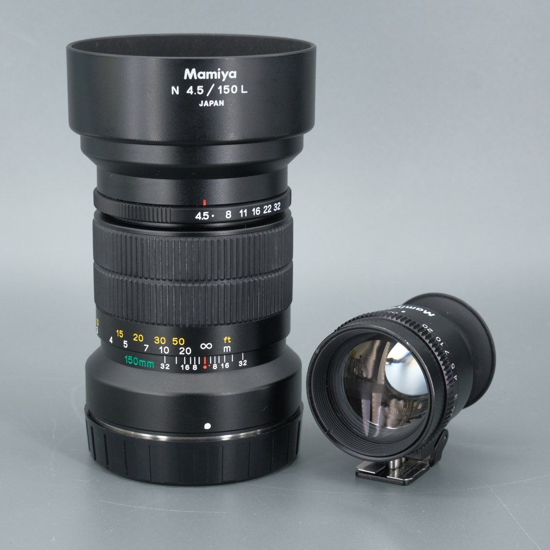 動作確認済み】 mamiya7 + N 1:4.5 150mm L #1228