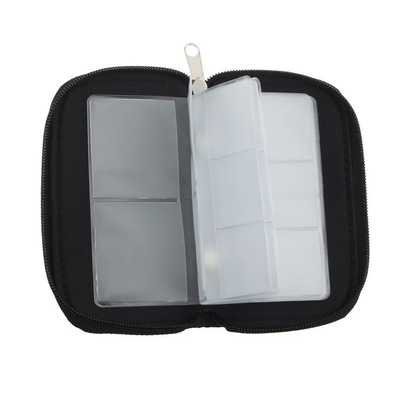 Memory Card Pouch Carrying Case Storage Bag Micro SD MMC CF SDHC Holder 20 Slots62863066323458112