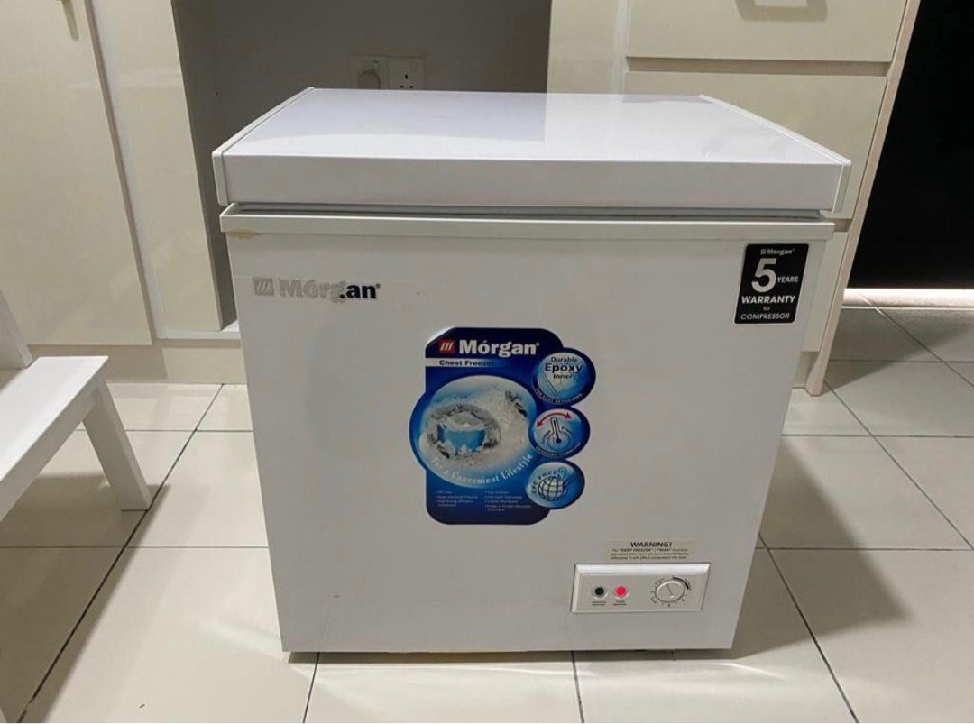 Morgan chest freezer 60l on sale