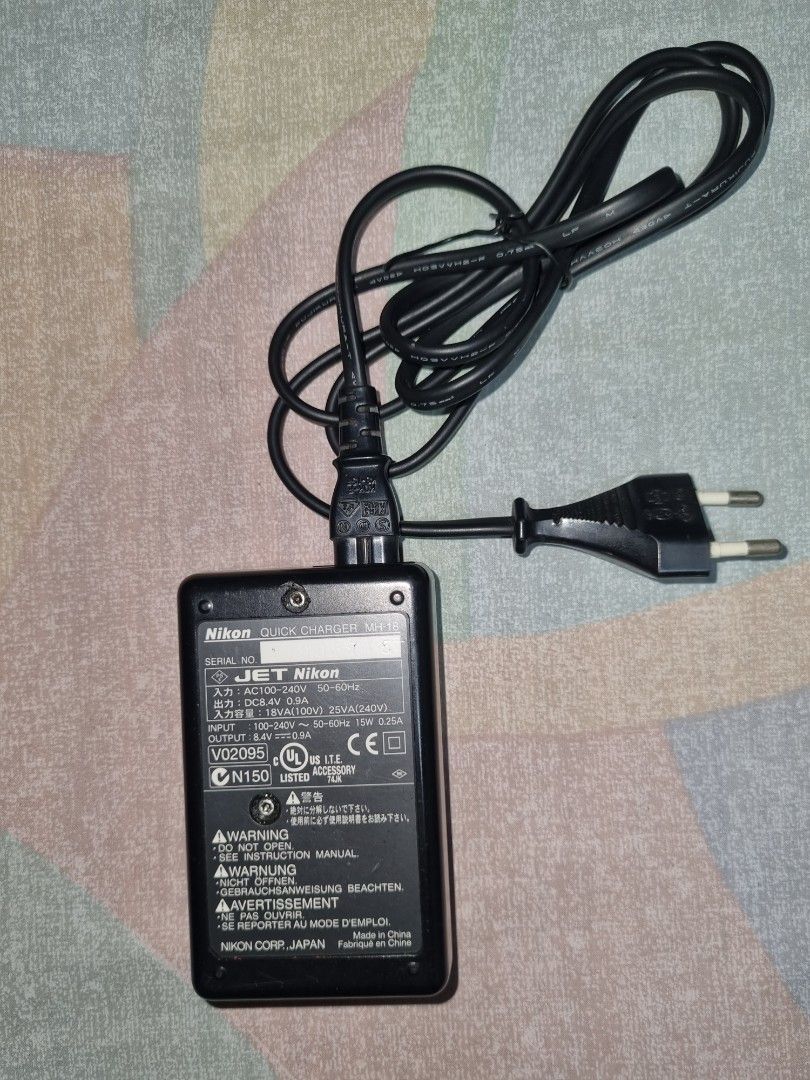 Nikon Accessories (Category: Camera Bags & Carriers) located in Mandaluyong City. Submitted by mrbong0618 (Listing ID 1351727058, Image 2). Description: PTPA. Nikon Accessories 1)Nikon Mh-18 Battery Quick Charger & Power Cable 2) Nikon Camera Strap 3) Nikon Camera Bag (Check pics for issue. Price: 1,099 Loc. Brgy. Hulo, Mandaluyong Thanks Admin!.