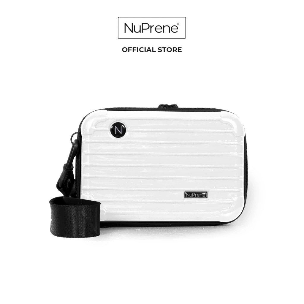 NuPrene The Van Ya Bag (Category: Cross-body Bags) located in Manila. Submitted by aubreyuri014220 (Listing ID 1351613723, Image 1). Description: Selling my lovely NuPrene Bag. Na-double purchase kaya dalawa order. Opened once and never been used sa labas, nagcheck lang ng color ng bag.