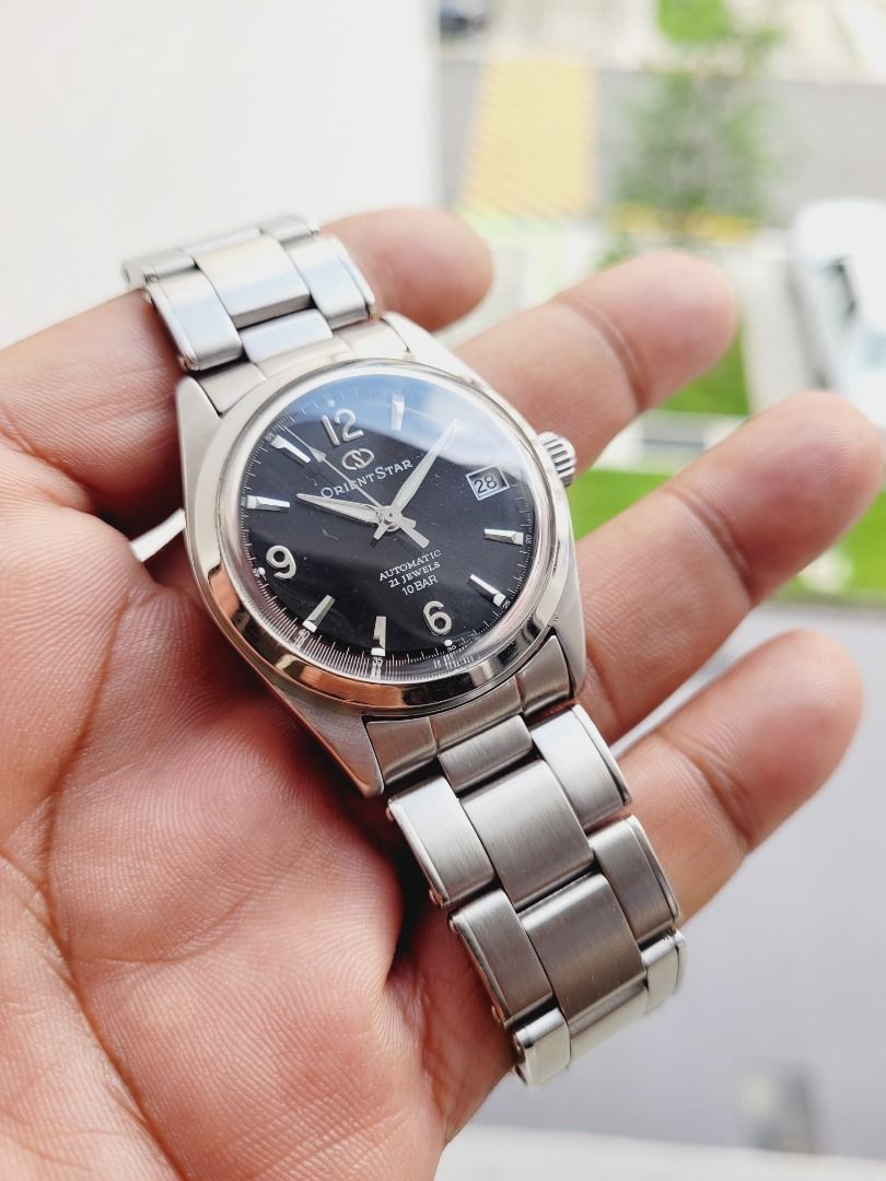 Orient Star Explorer Black Dial WZ0091ER Made in Japan (36MM), Men's ...