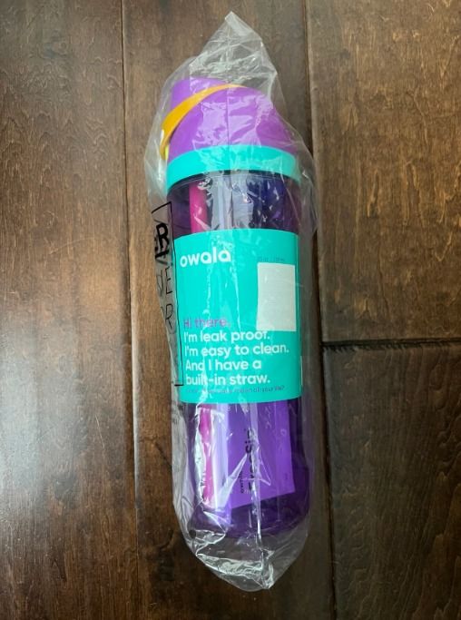 Owala Twist Hint of Grape roestvrijstalen drinkfles met draaisluiting, 560 ml
