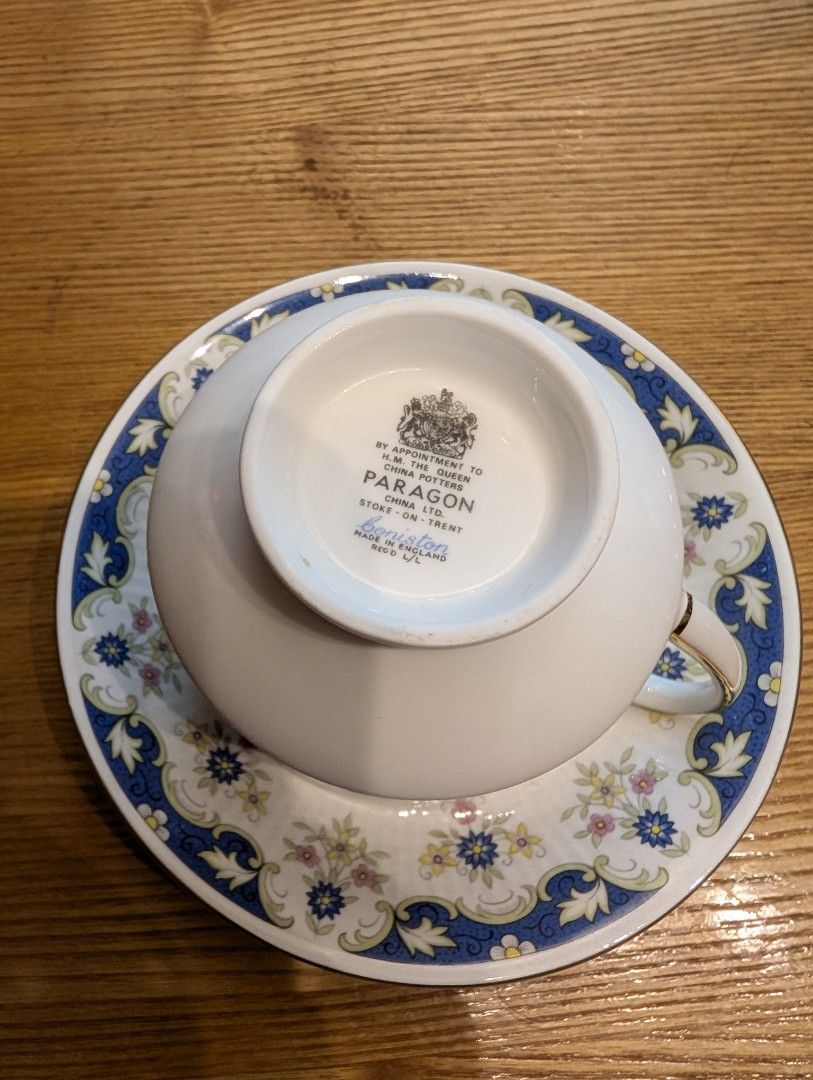 Paragon coniston cup and saucer (Category: Coffee & Tea Tableware) located in Midsayap. Submitted by Pandabearstore (Listing ID 1351720574, Image 3). Description: Mint condition no visible scratch and chips.. 4 pcs avail.