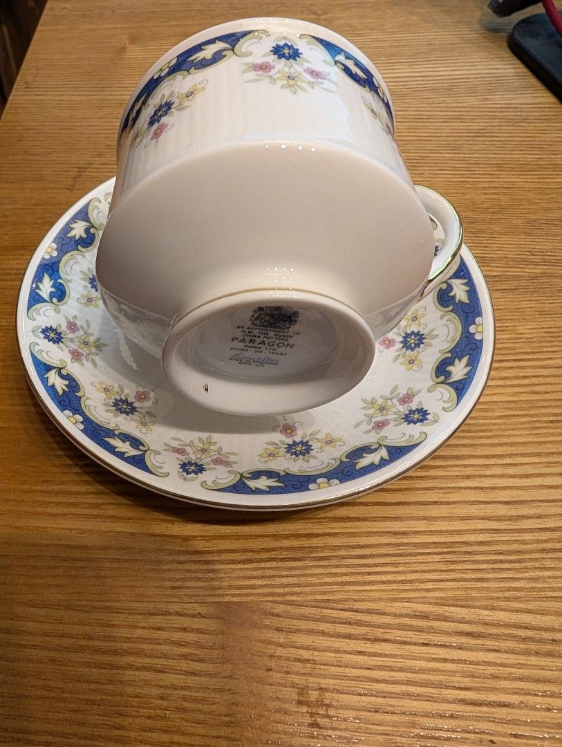 Paragon coniston cup and saucer (Category: Coffee & Tea Tableware) located in Midsayap. Submitted by Pandabearstore (Listing ID 1351720574, Image 2). Description: Mint condition no visible scratch and chips.. 4 pcs avail.