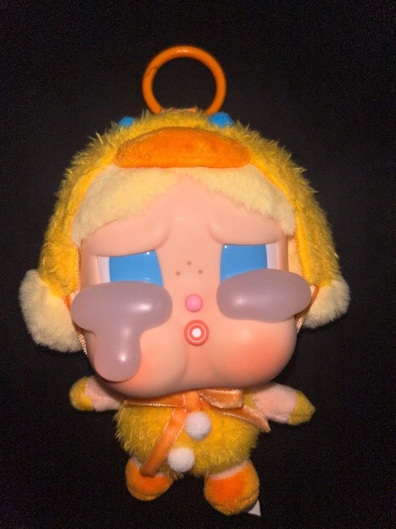 Popmart Crying Again Vinyl Plush Pendant (Duck You) (Category: Designer & Blind Box Toys) located in Manila. Submitted by tyreseig (Listing ID 1351745560, Image 2). Description: -open box, open foil -in good condition (like new) -has card but used sticker.