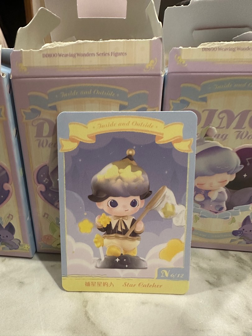 Popmart Dimoo Weaving Wonders Star Catcher, Hobbies & Toys, Toys ...