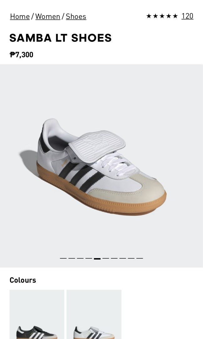 SAMBA LT W (Category: Sneakers) located in Manila. Submitted by hapishopee (Listing ID 1351637309, Image 3). Description: Brand new Adidas Samba LT size 7 US Womens - 24cm.