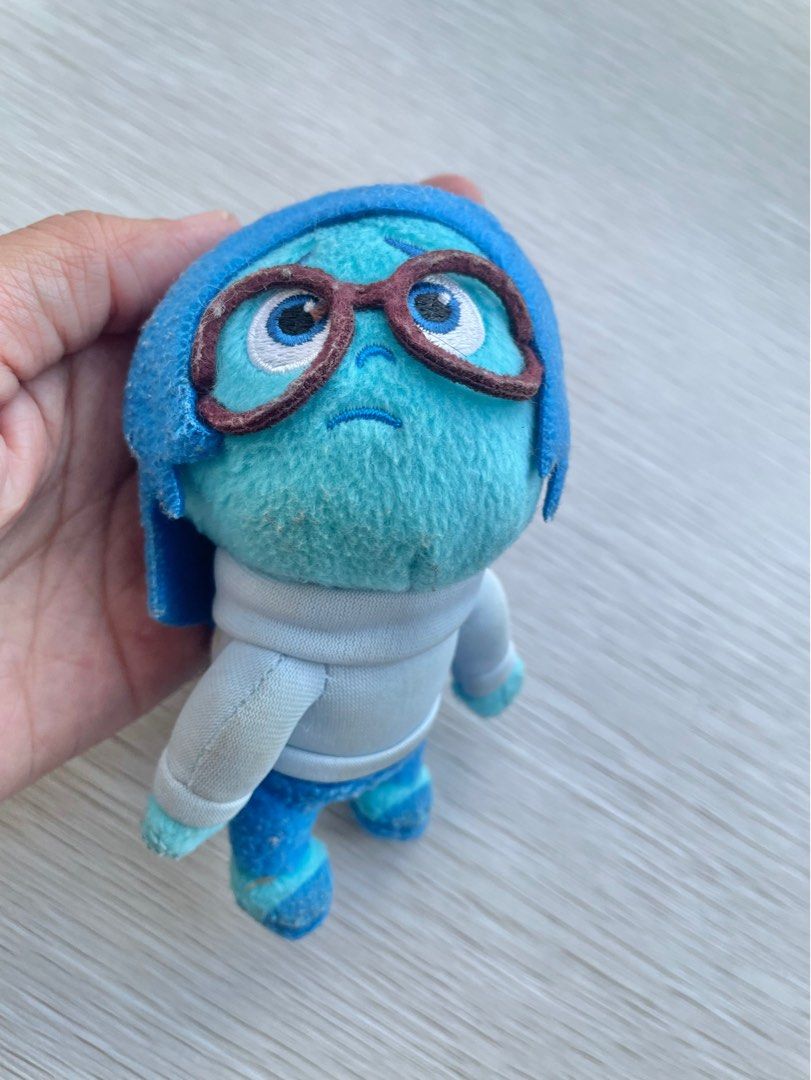 Sega Disney Sadness from Inside Out Plush Toy (Category: Plushies & Soft Toys) located in Quezon City. Submitted by shopgood_mnl (Listing ID 1351702096, Image 2). Description: needs wash.