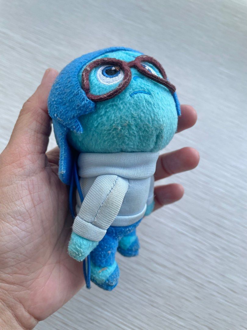 Sega Disney Sadness from Inside Out Plush Toy (Category: Plushies & Soft Toys) located in Quezon City. Submitted by shopgood_mnl (Listing ID 1351702096, Image 3). Description: needs wash.
