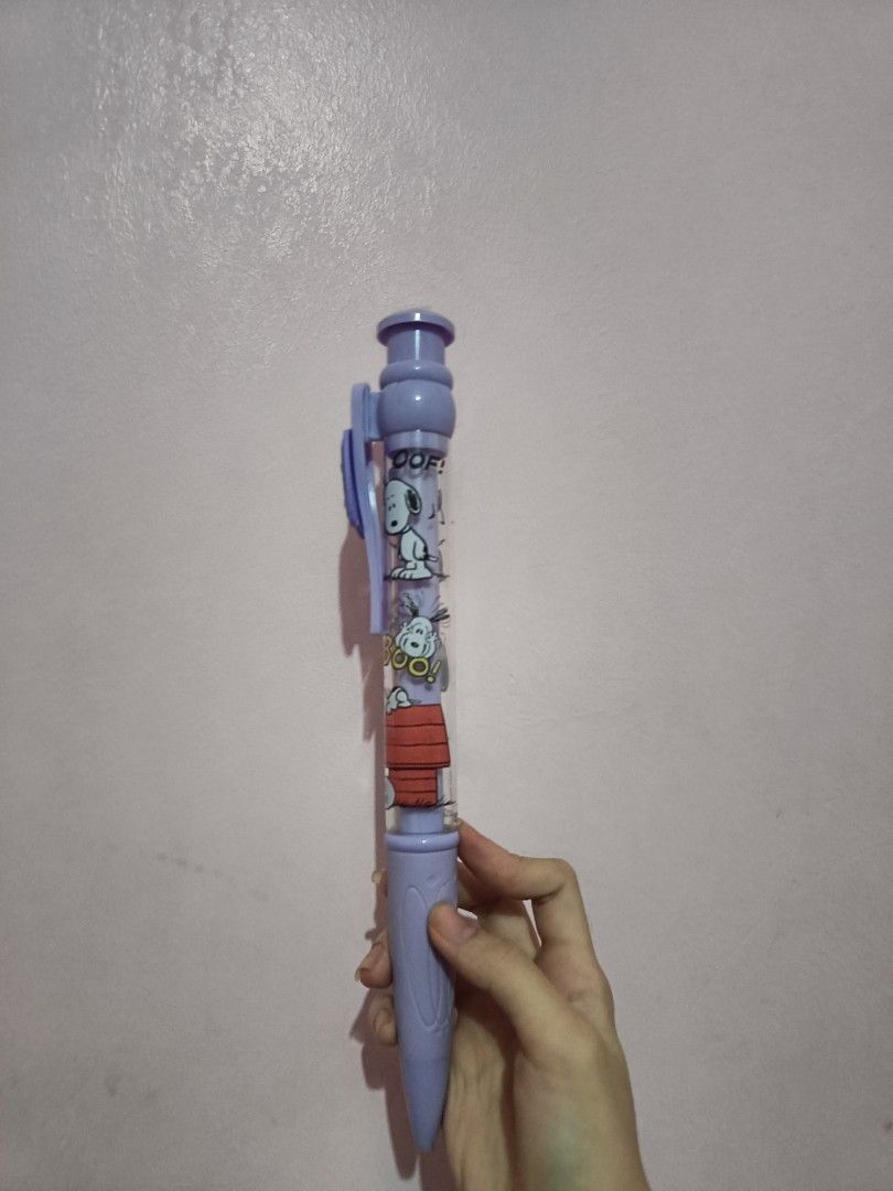 Snoopy Big Ballpen (Category: Stationery & School Supplies) located in Guagua. Submitted by mxrll (Listing ID 1351709893, Image 2). Description: Snoopy Ballpen Working LikE New ‼️ gcash payment jnt courier.