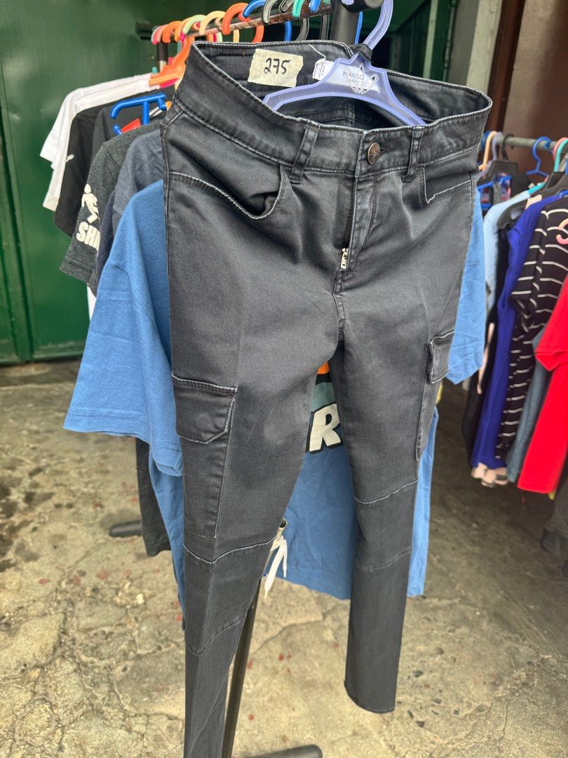 Teens Jeans (Category: Jeans) located in Quezon City. Submitted by carousel1675 (Listing ID 1351643348, Image 1). Description: These are lightly used jeans! 175 each Can ship thru LBC only buyers expense Can pay thru Gcash/ Bdo / Bpi deposit.