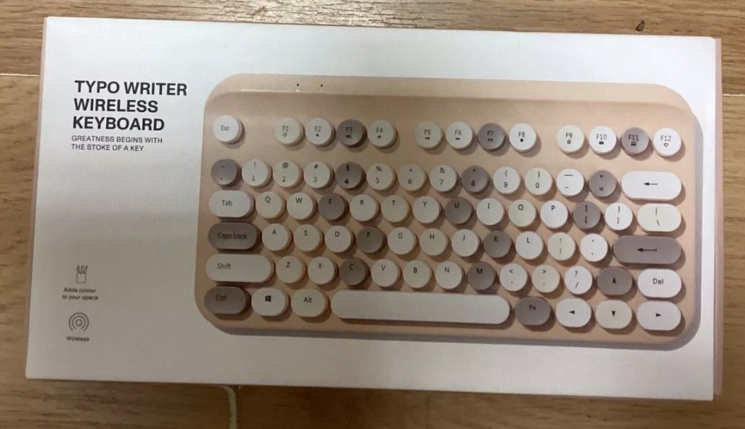 TYPO wireless keyboard. (Category: Computer Keyboard) located in Makati City. Submitted by edsell.co (Listing ID 1351640376, Image 2). Description: .
