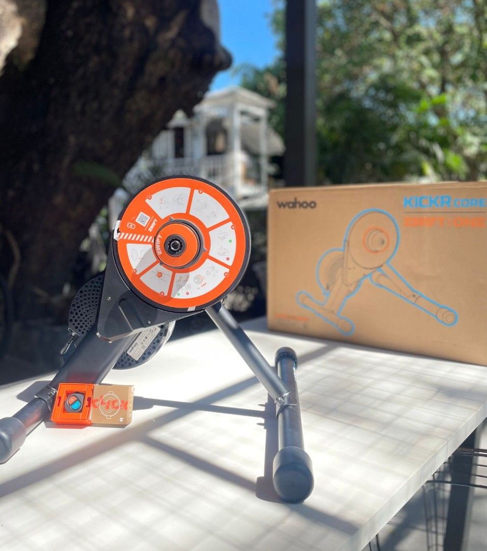 WAHOO KICKR CORE ZWIFT ONE SMART INDOOR TRAINER (Category: Bicycles) located in Angeles City. Submitted by jumbo747 (Listing ID 1351775063, Image 2). Description: WAHOO KICKR CORE ZWIFT ONE SMART INDOOR TRAINER.