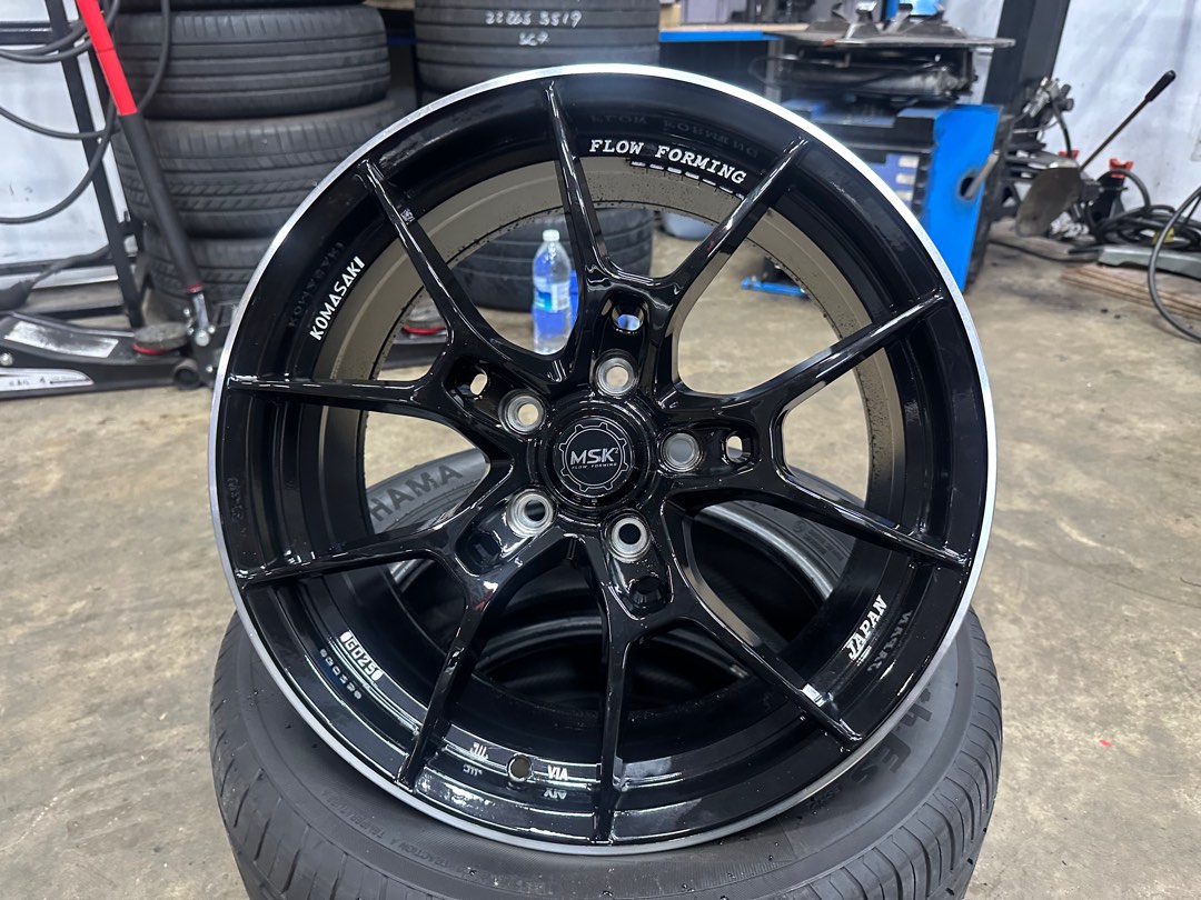 Go025 Rims 17”Komasaki G025 Flow Forming Rim 5x112, Car Accessories, Tyres & Rims ...