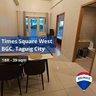 Below Zonal! Ready-for-Occupancy 1BR Condo in Times Square West, BGC 