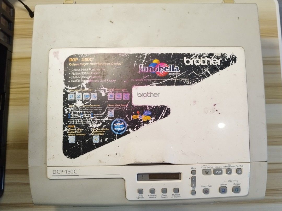 Brother Printer (Category: Printers, Scanners & Copiers) located in Cavite. Submitted by sublimeee (Listing ID 1351945361, Image 2). Description: DCP 150C Brother Printer As is‼️ Negotiable‼️ Send me a DM for further inquiries SF shoulder by the buyer 📍Cavite City (Pick-up).