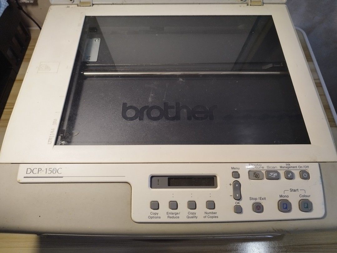 Brother Printer (Category: Printers, Scanners & Copiers) located in Cavite. Submitted by sublimeee (Listing ID 1351945361, Image 1). Description: DCP 150C Brother Printer As is‼️ Negotiable‼️ Send me a DM for further inquiries SF shoulder by the buyer 📍Cavite City (Pick-up).