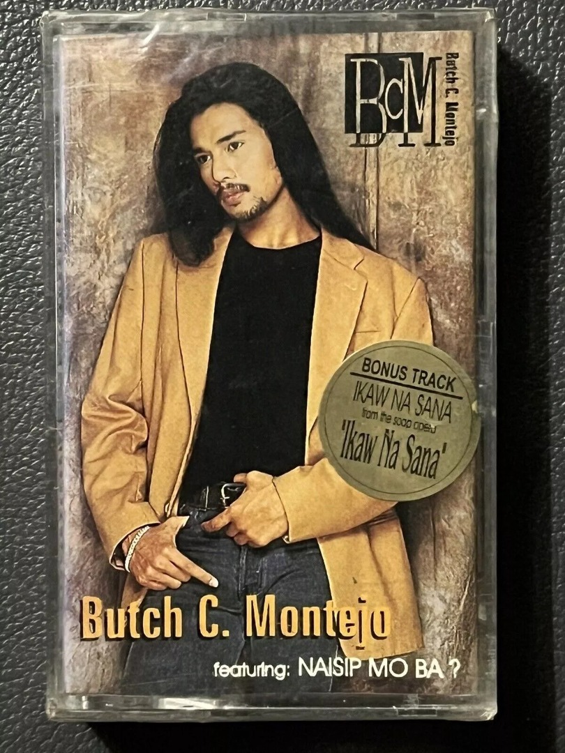 BUTCH C. MONTEJO BCM NOS SEALED OPM Tagalog Philippines Cassette ...
