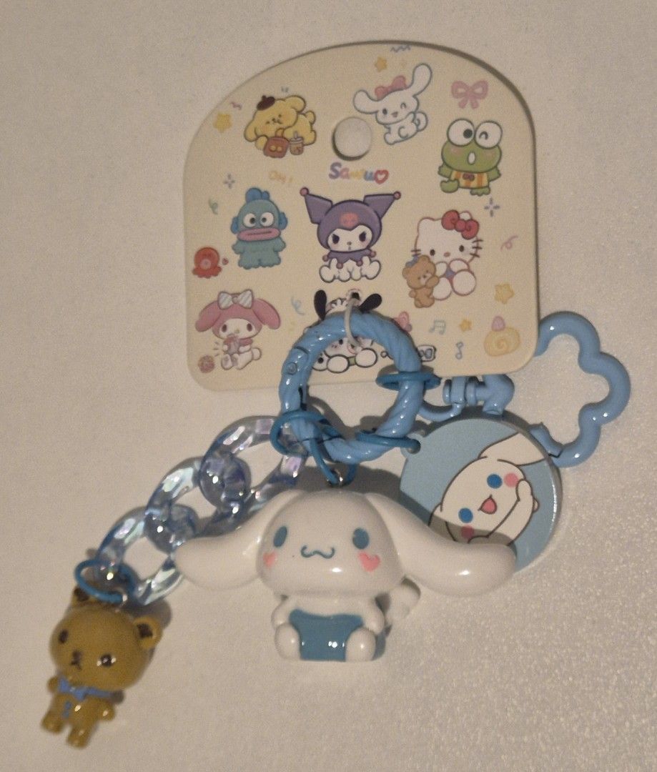 Cinnamoroll keyring (Category: Character Goods) located in Makati City. Submitted by Vnerrie (Listing ID 1351806309, Image 1). Description: Cinnamoroll keyring Brand New.
