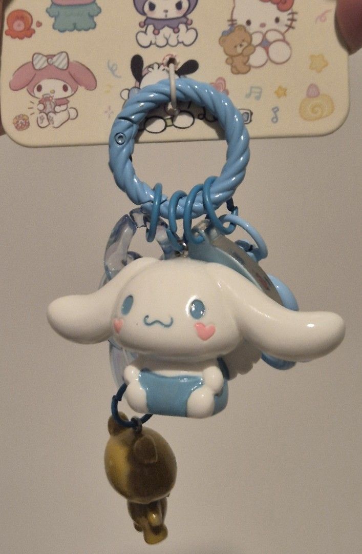 Cinnamoroll keyring (Category: Character Goods) located in Makati City. Submitted by Vnerrie (Listing ID 1351806309, Image 3). Description: Cinnamoroll keyring Brand New.