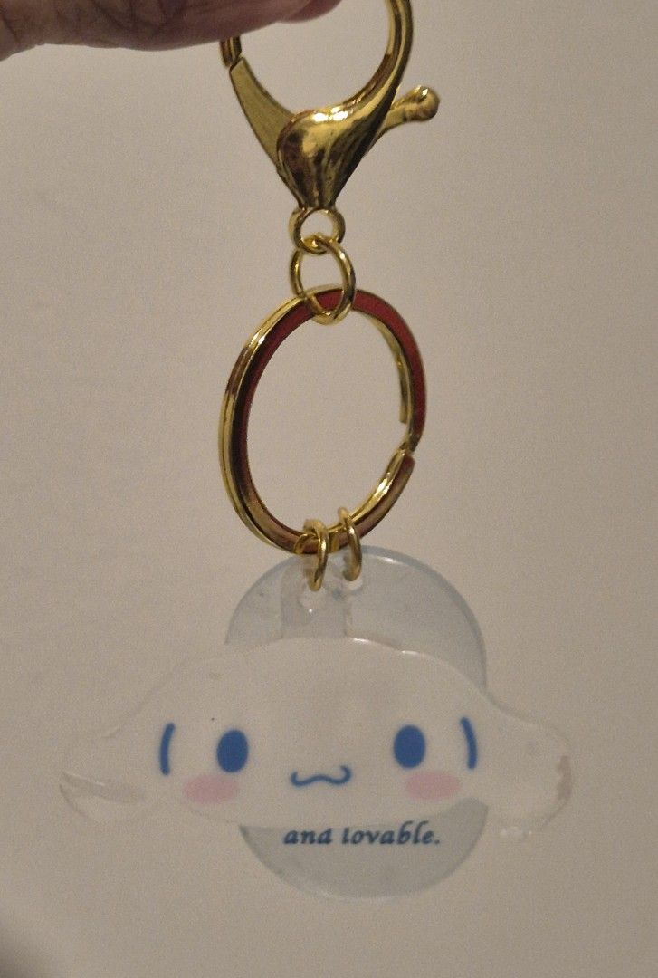 Cinnamoroll keyring (Category: Character Goods) located in Makati City. Submitted by Vnerrie (Listing ID 1351809587, Image 3). Description: Cinnamoroll keyring Brand new.