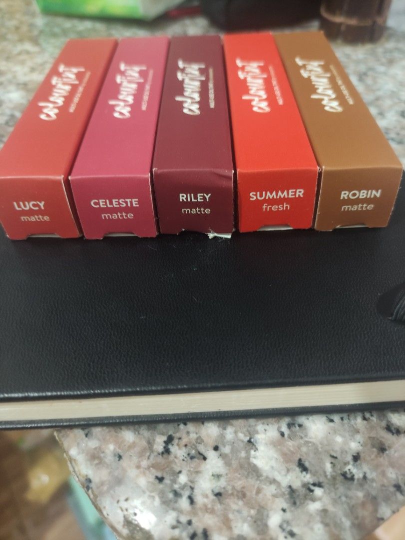 Colourrette Colourtint (Category: Makeup) located in Dasmarinas. Submitted by raeraechan11 (Listing ID 1351890610, Image 1). Description: Phased out shades. Unopened. Pm for inquiries. Shipping c/o buyer. 250 each, can be be bundled for lower price. Summer Robin Riley Lucy Celeste.