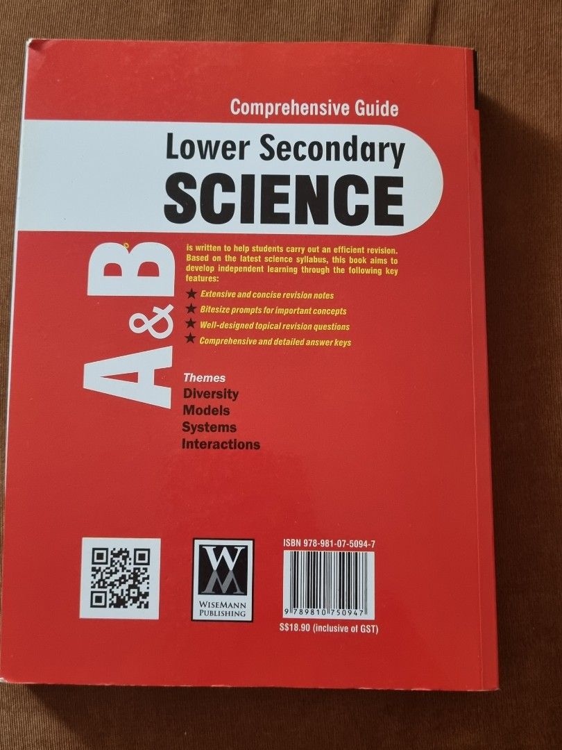 Comprehensive Guide Lower Secondary Science, Hobbies & Toys, Books ...