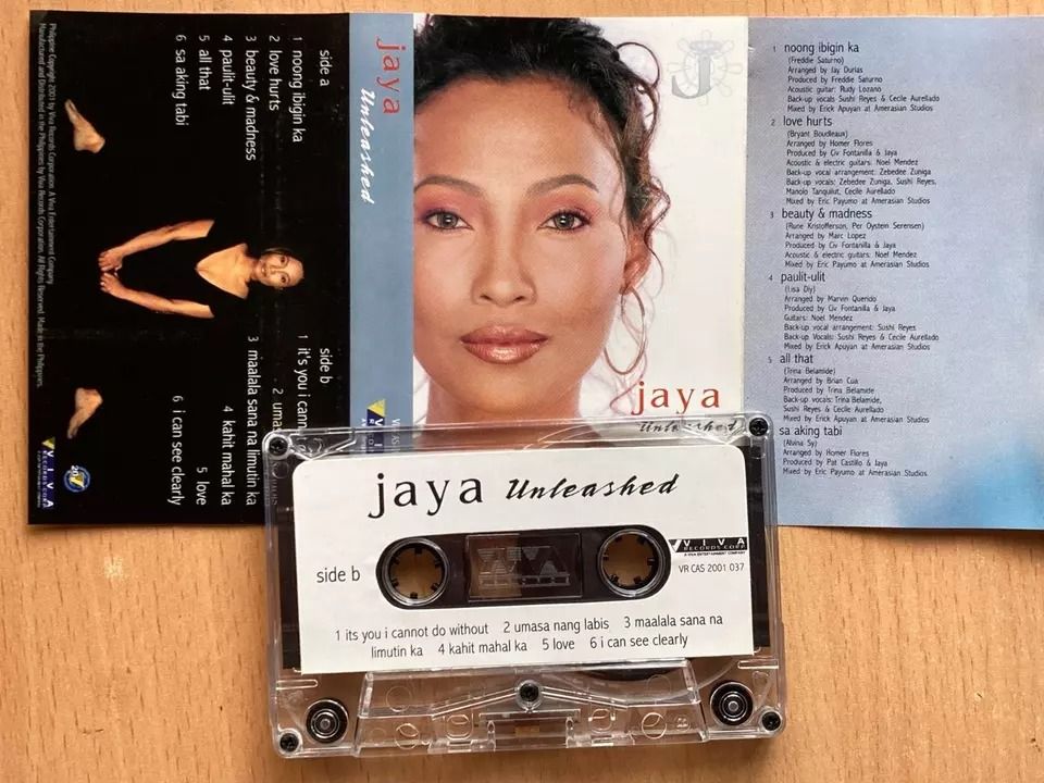 JAYA Unleashed OPM TAGALOG Philippines Cassette Tape (Category: CDs & DVDs) located in Manila. Submitted by musika_pilipinas (Listing ID 1351878322, Image 3). Description: .