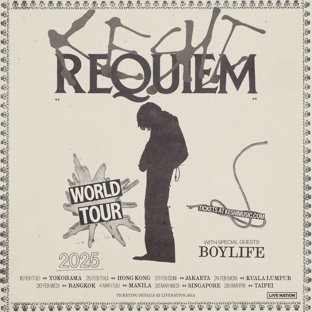 Keshi 香港演唱會門票899座位X2原價放, 門票＆禮券, 活動門票- Carousell