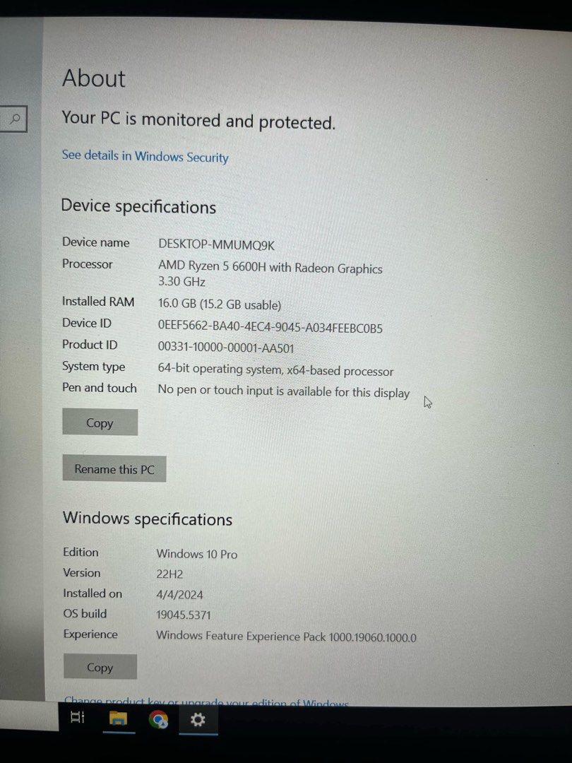 Lenovo IdeaPad Gaming 3 (15.6") (Category: Laptops & Notebooks) located in Las Pinas. Submitted by geridelacruz (Listing ID 1351830646, Image 3). Description: Rarely used and less than a year.