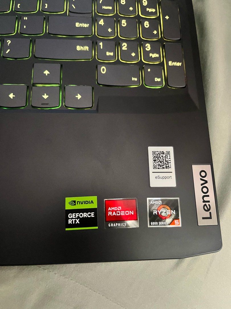 Lenovo IdeaPad Gaming 3 (15.6") (Category: Laptops & Notebooks) located in Las Pinas. Submitted by geridelacruz (Listing ID 1351830646, Image 2). Description: Rarely used and less than a year.