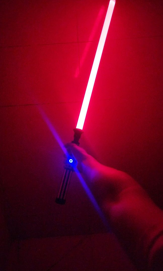 Light saber (Category: Action & Battle Toys) located in Manila. Submitted by smrshops (Listing ID 1351906519, Image 3). Description: With Sound and flashing effects rechargeable -16 different color.