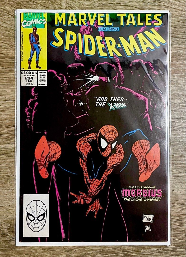Marvel Tales #234 McFarlane Cover (1990 Marvel Comics) (Category: Comics & Manga) located in Bacoor. Submitted by baldurog (Listing ID 1351959350, Image 1). Description: Comics in Fine Condition Posted actual picture - What you see is what you will get Prices are fixed Payment : Gcash Delivery or shipping only delivery : Lalamove Shipping : J&T Location: Molino3 Bacoor Cavite Pm if interested.
